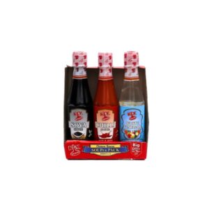 Soya, Chilli, Vinegar Souper Pack 275ml x3